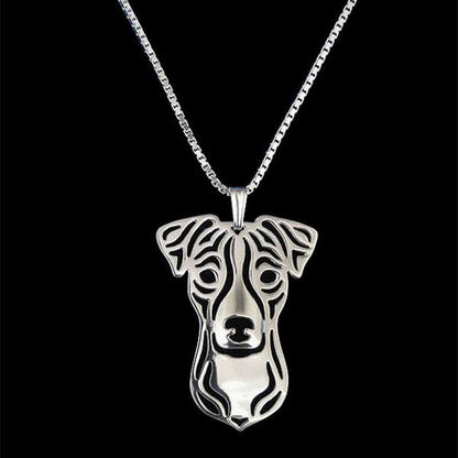 Patterdale Terrier pendant & chain