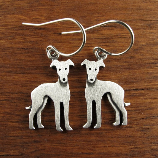 Greyhound earrings