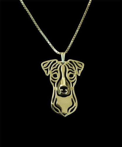 Patterdale Terrier pendant & chain