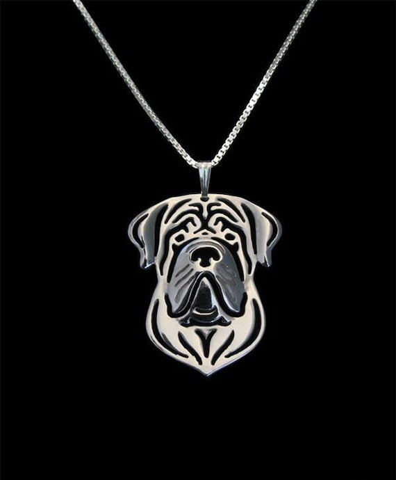 English Mastiff pendant & necklace