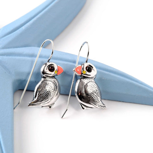 New Puffin earrings