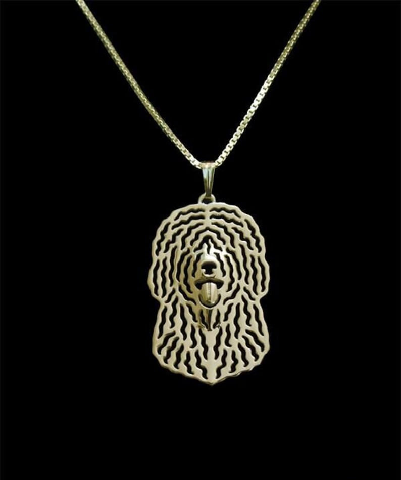 Portuguese Water Dog pendant & necklace