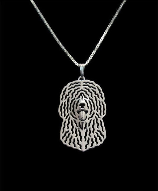 Portuguese Water Dog pendant & necklace