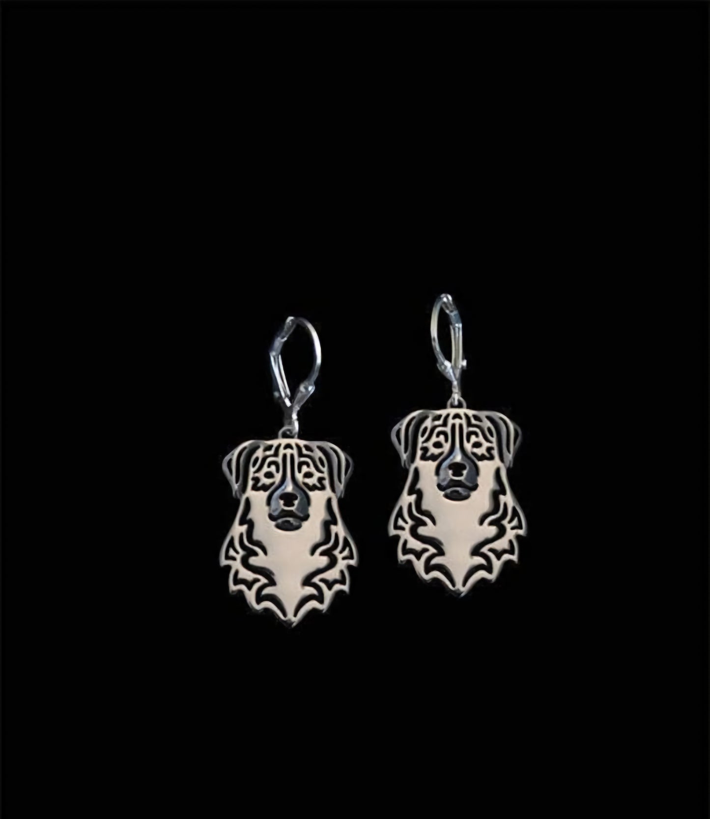 Australian Shepherd earrings