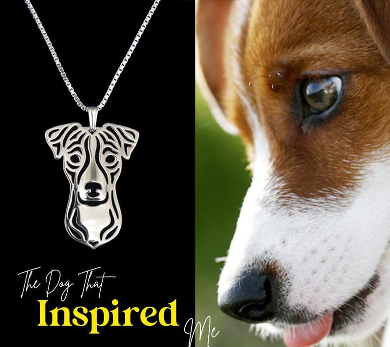 Patterdale Terrier pendant & chain