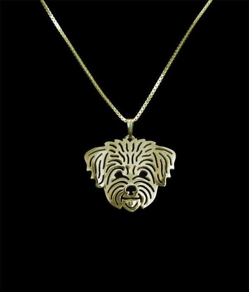 Morkie pendant & necklace