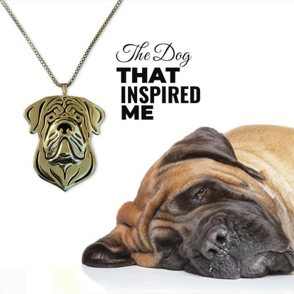 English Mastiff pendant & necklace