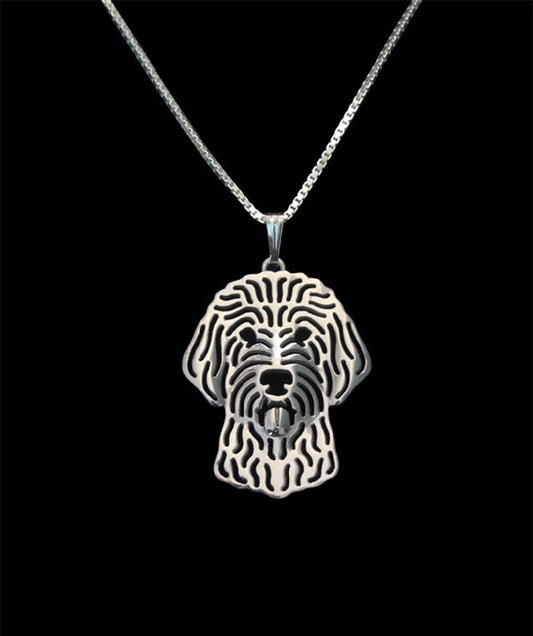 Goldendoodle - Pendant and necklace